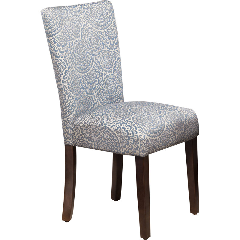 Longshore Tides Feldman Velvet Solid Back Parsons Chair & Reviews Wayfair